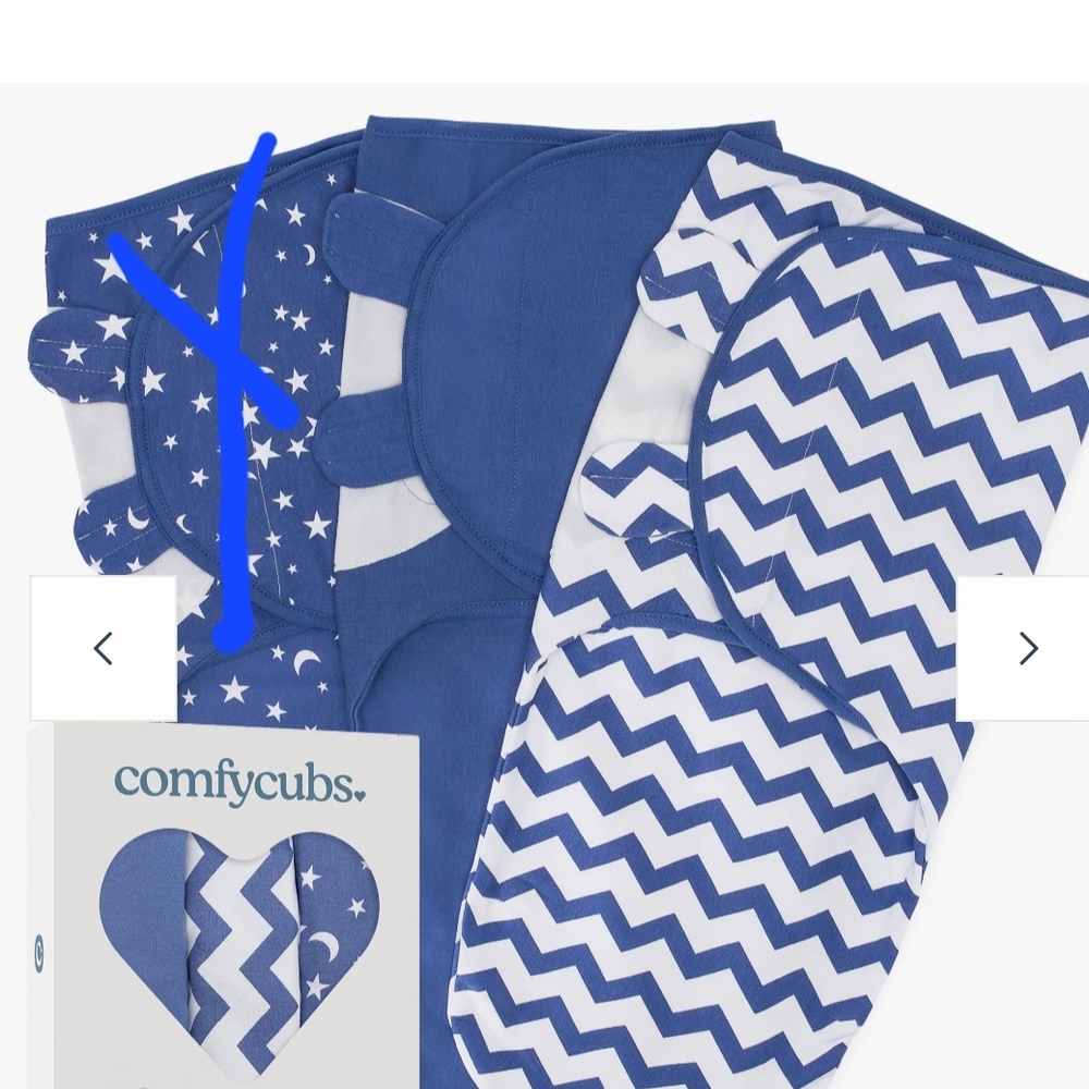 Blue and White Chevron Diaper Covers Soft and Stylish